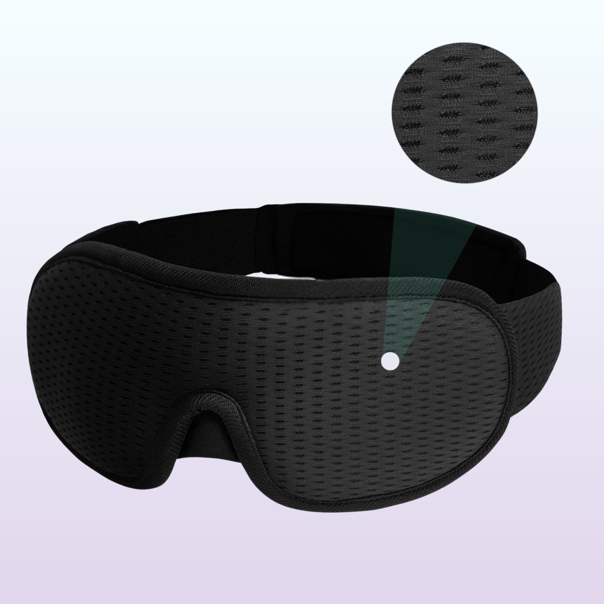 3D Contoured Sleep Mask
