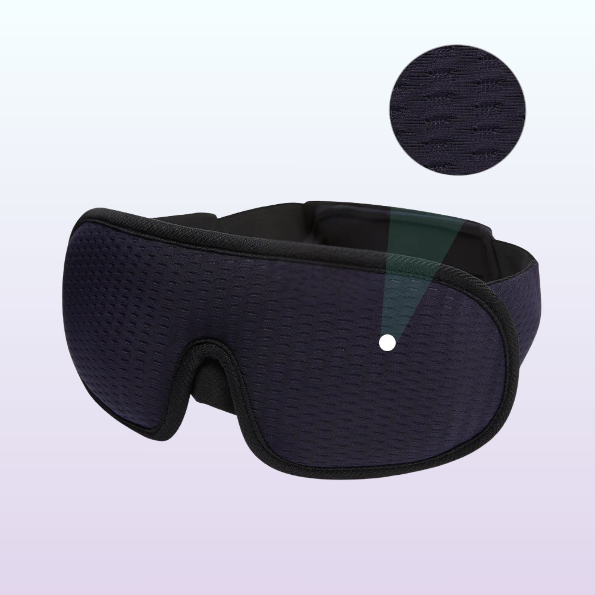 3D Contoured Sleep Mask
