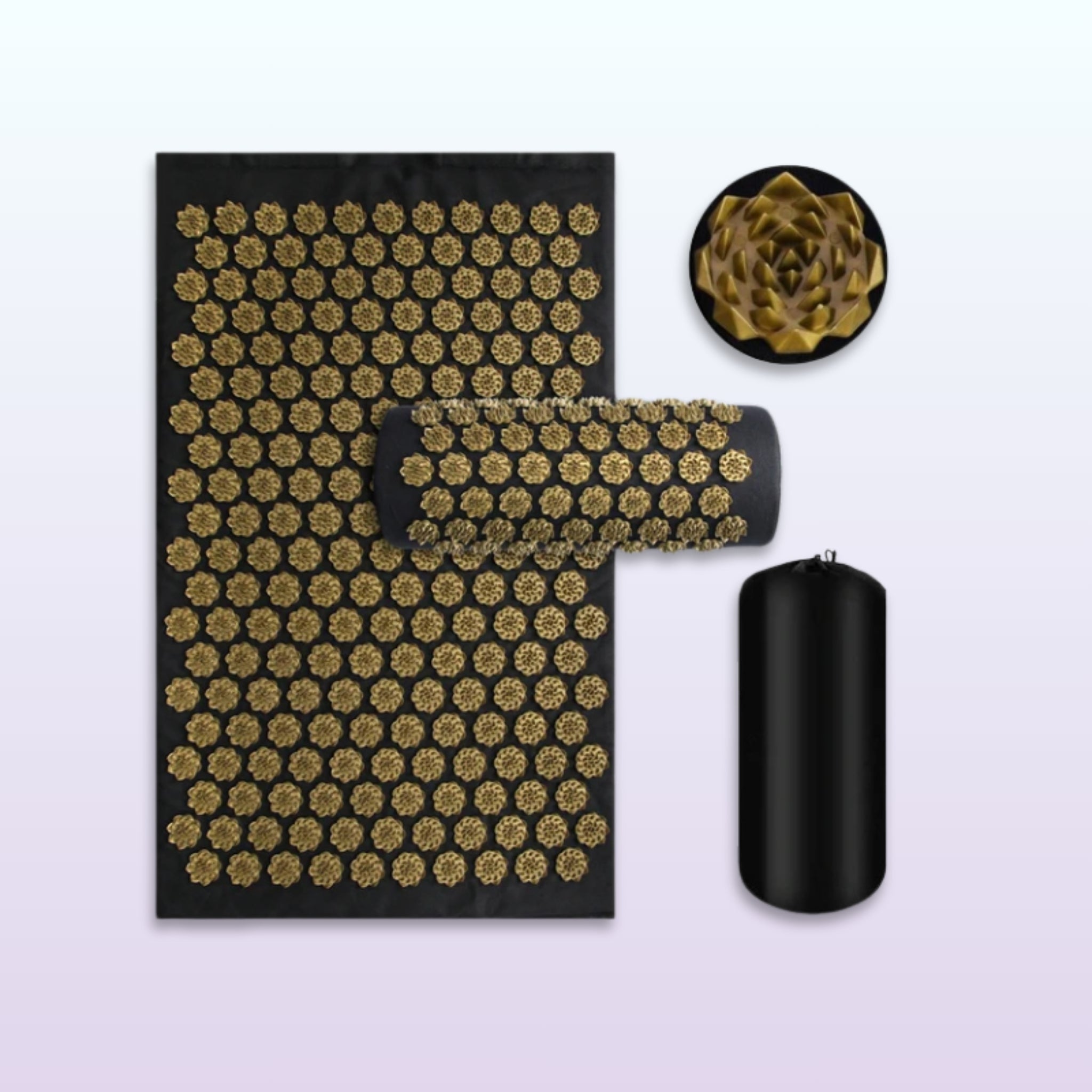 Kuznetsov Acupressure Mat & Pillow Set