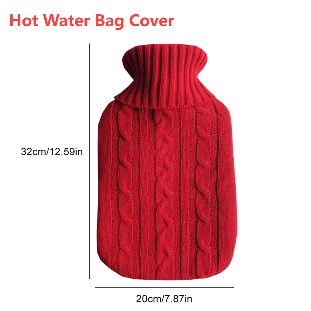 2L Plush Hot Water Bottle with Cover