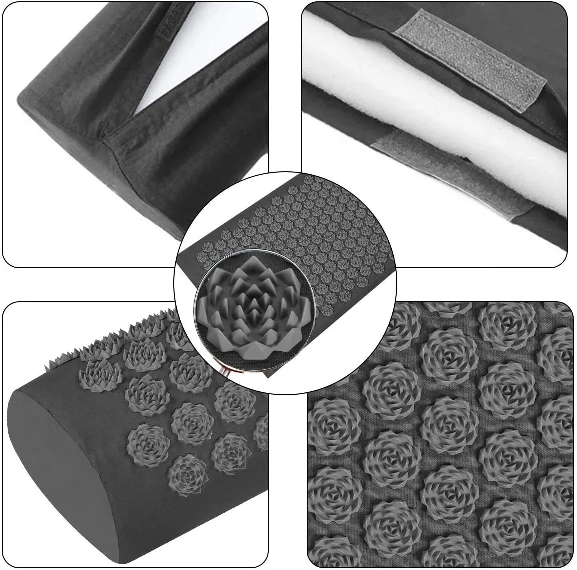 Kuznetsov Acupressure Mat & Pillow Set