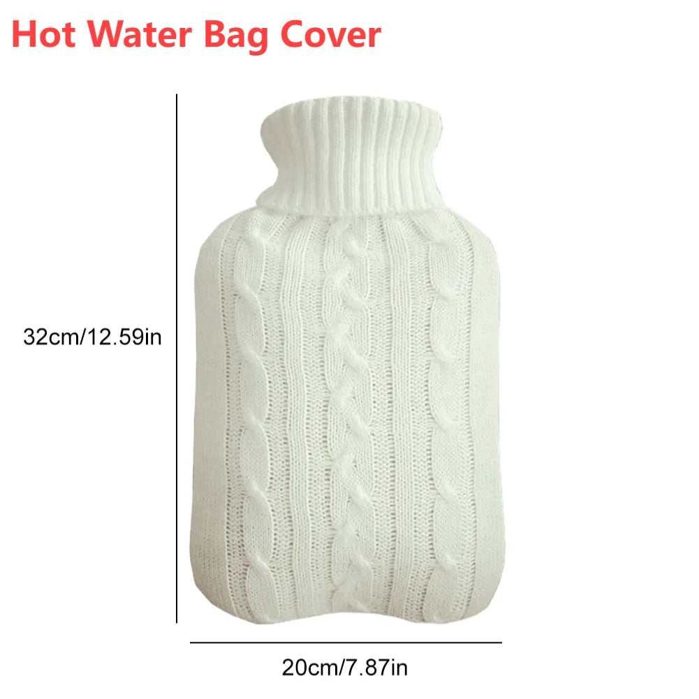2L Plush Hot Water Bottle with Cover