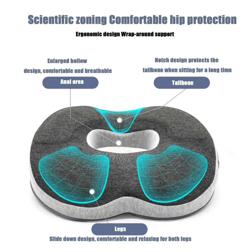Memory Foam Donut Seat Cushion
