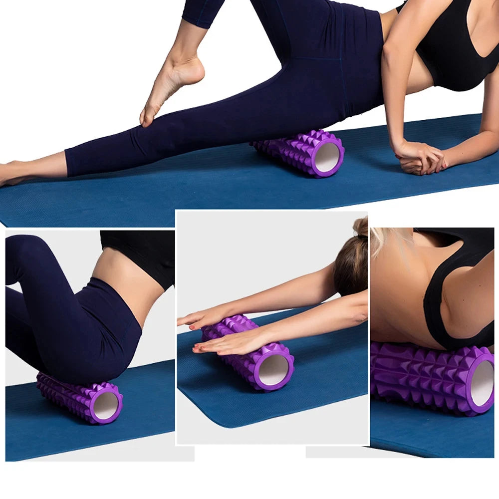 Textured Foam Roller for Trigger Point Massage
