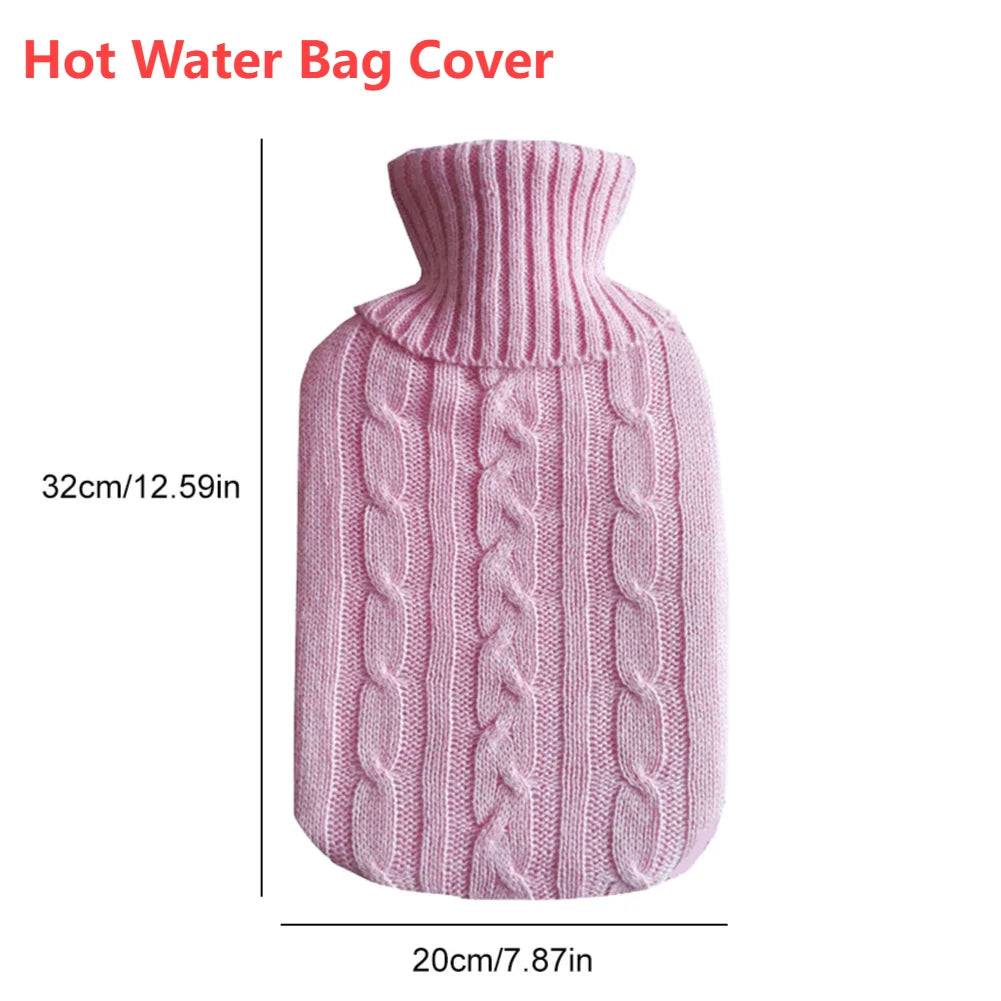 2L Plush Hot Water Bottle with Cover