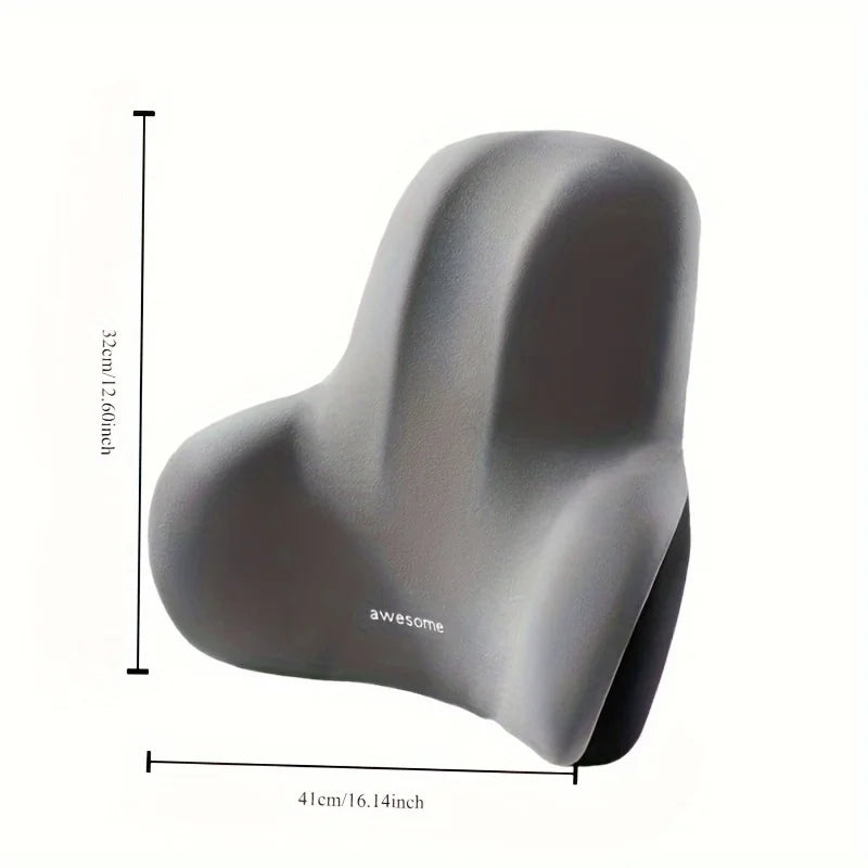 2-in-1 Memory Foam Seat & Lumbar Cushion