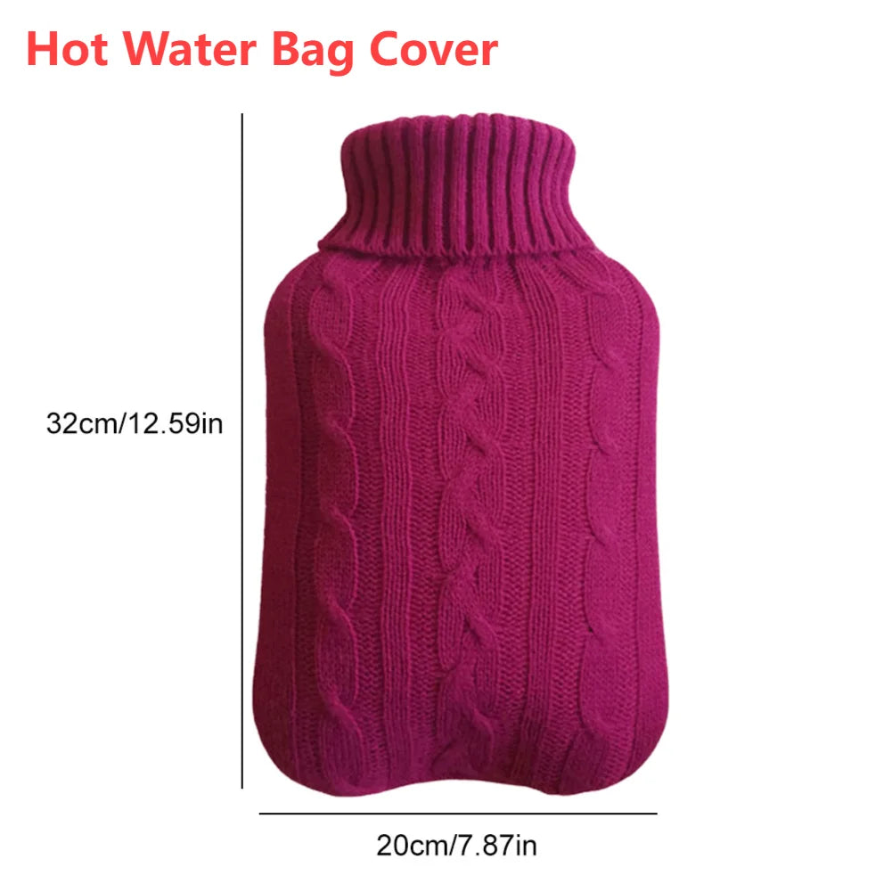 2L Plush Hot Water Bottle with Cover