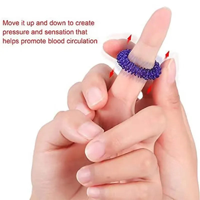 Acupressure Sensory Rings Set