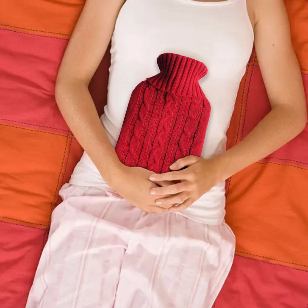 2L Plush Hot Water Bottle with Cover