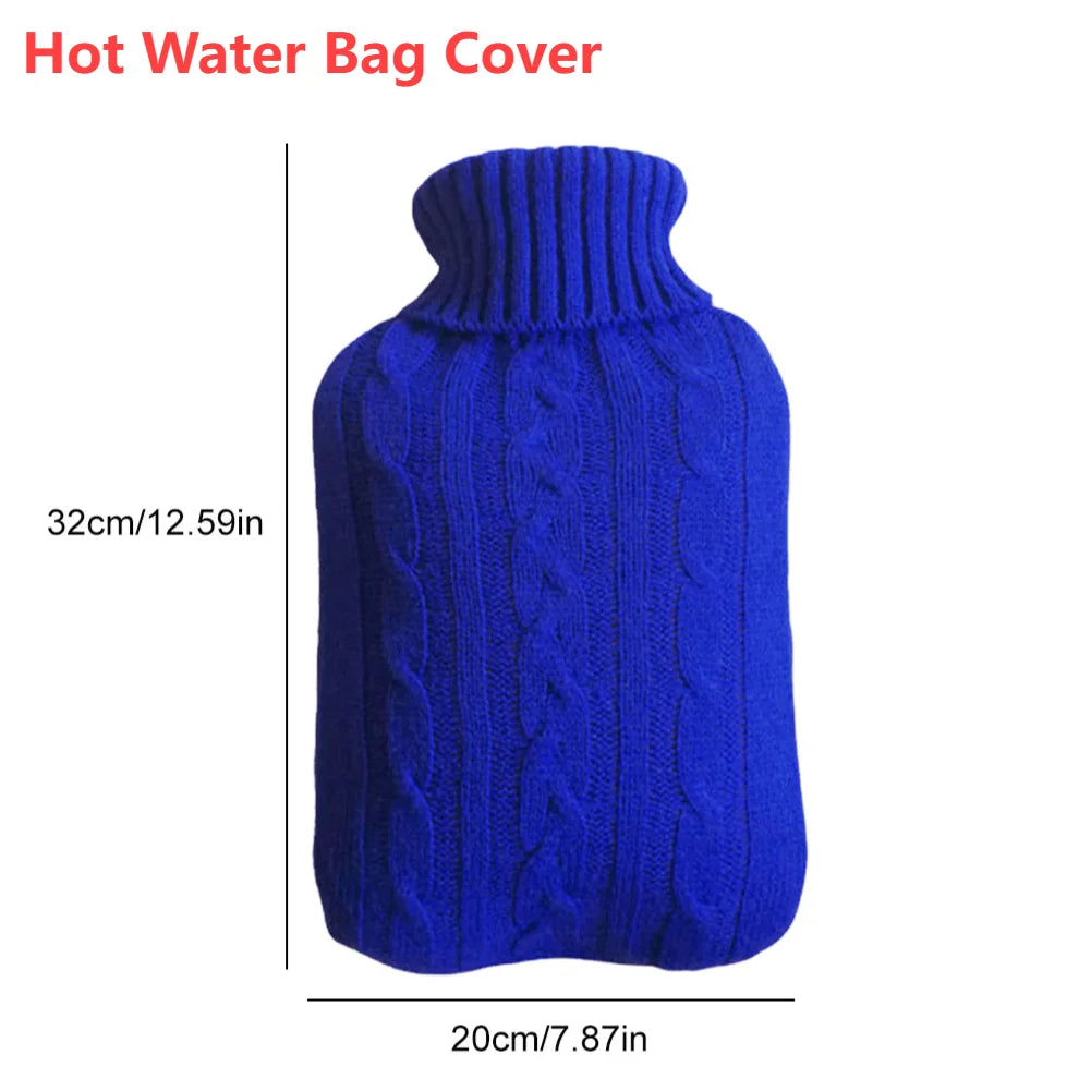 2L Plush Hot Water Bottle with Cover