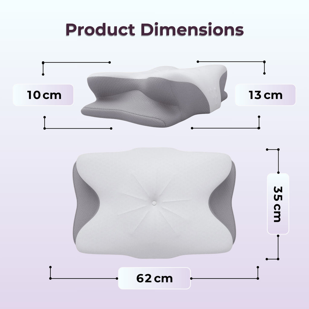 The Fever Dream™ | Cervical Memory Foam Neck Pillow